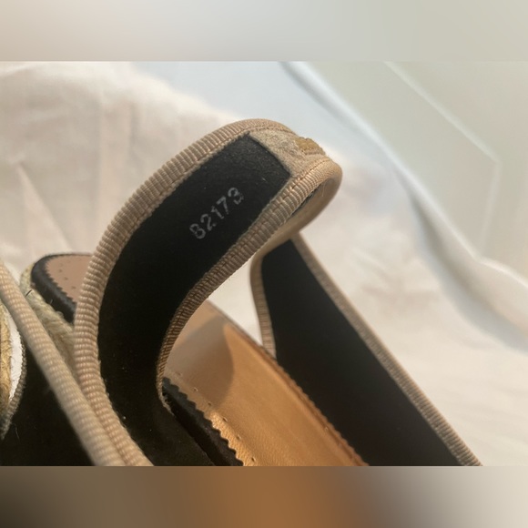 J.Crew Savannah Espadrilles in Suede. Style No. 82173 Black Size: 9 - Picture 5 of 7